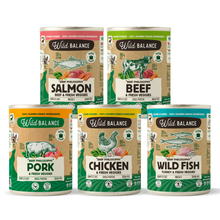 Cargar imagen en el visor de la galería, Wild Balance BARF Philosophy - Latas de comida húmeda