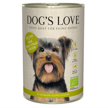 Cargar imagen en el visor de la galería, Lata Dog's Love Bio Pollo Ecológico - Tres Trufas