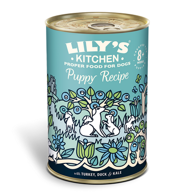 Lily's Kitchen Puppy Recipe - Lata de Pavo y Pato