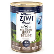 Cargar imagen en el visor de la galería, lata ternera ziwipeak comida húmeda perros