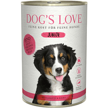 Cargar imagen en el visor de la galería, Dog's Love Junior - Latas de comida húmeda