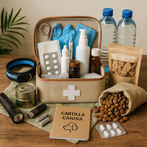 Kit de emergencia para nuestros perros y gatos