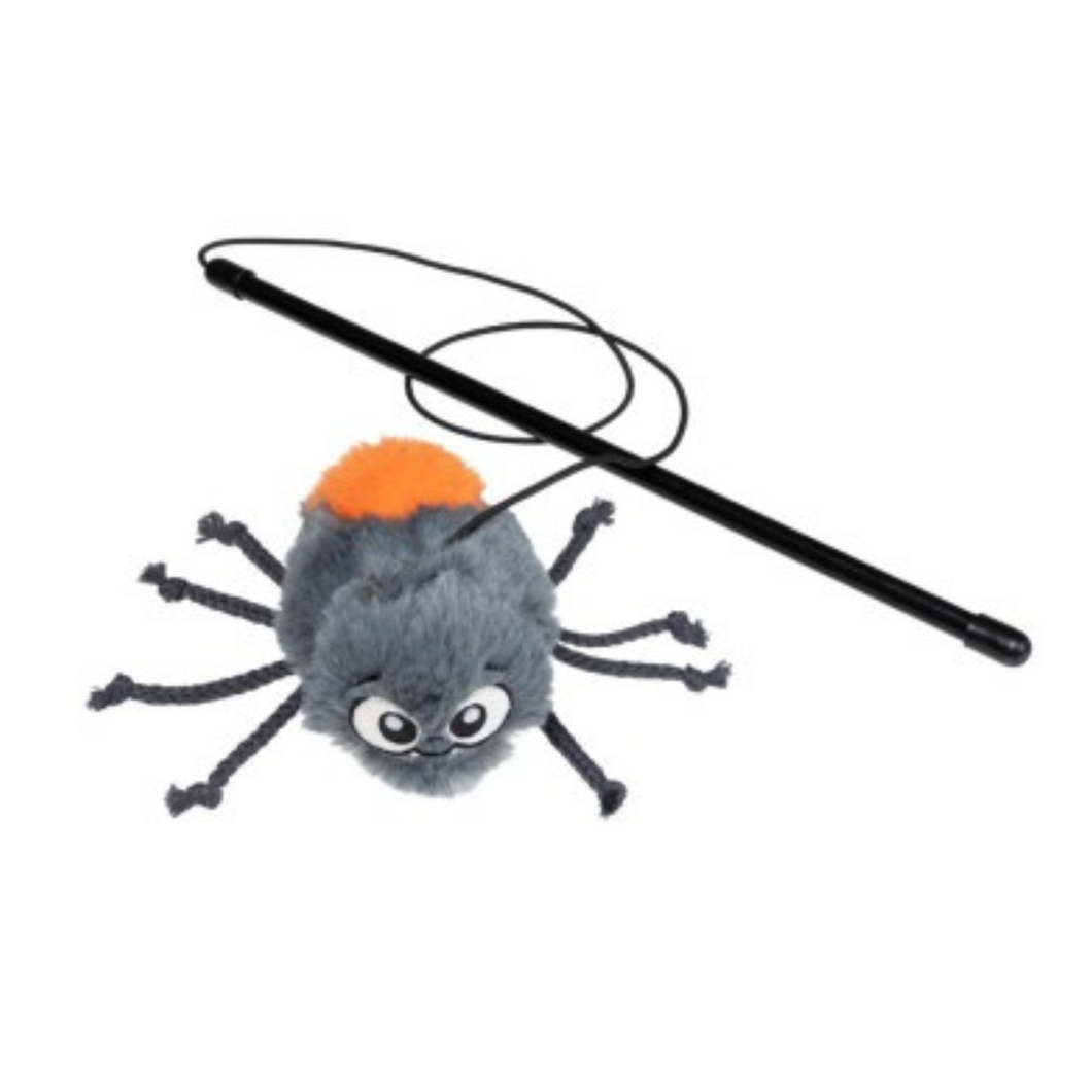 Sra. Araña la Caña - peluche para gatos