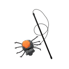 Cargar imagen en el visor de la galería, Sra. Araña la Caña - peluche para gatos
