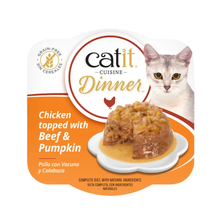 Cargar imagen en el visor de la galería, Catit Cuisine - Dinner tarrinas de pollo y pescado