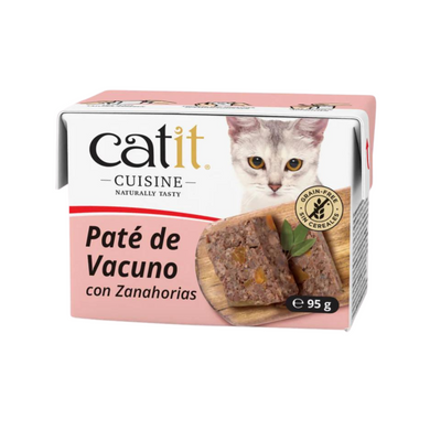 Catit Cuisine - Paté de vacuno con zanahorias