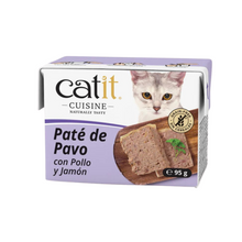 Cargar imagen en el visor de la galería, Catit Cuisine - Paté de pavo con pollo y jamón