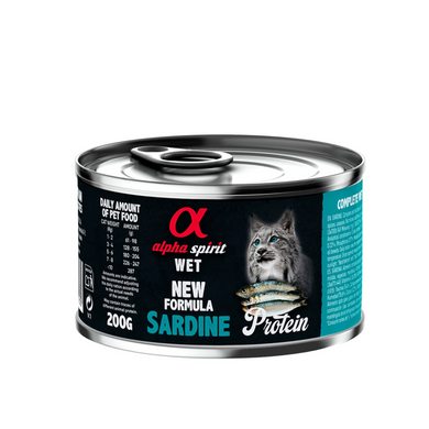 Alpha Spirit Gato - Lata de sardina