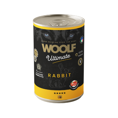 Woolf Ultimate - Lata de conejo con tomate