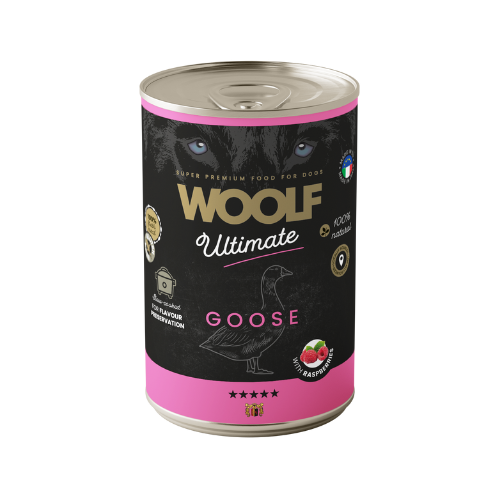 Woolf Ultimate - Lata de ganso con frambuesas