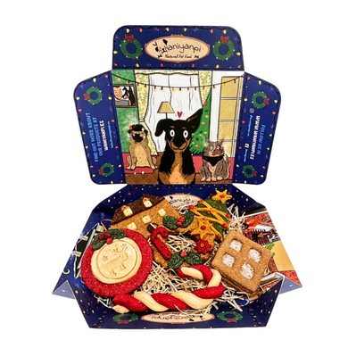 Dog Home Alone Box - Caja de galletas Navidad Waniyanpi