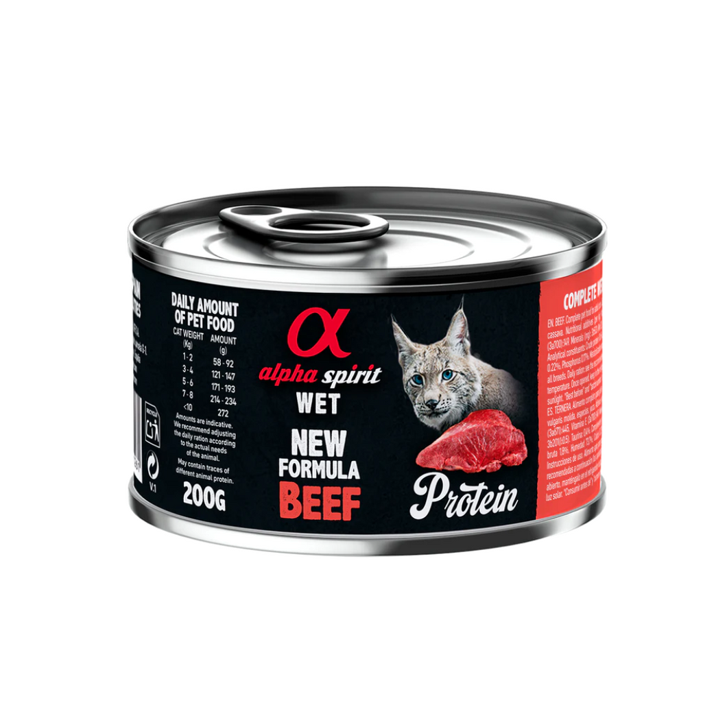Alpha Spirit - Latas húmedas para gatos