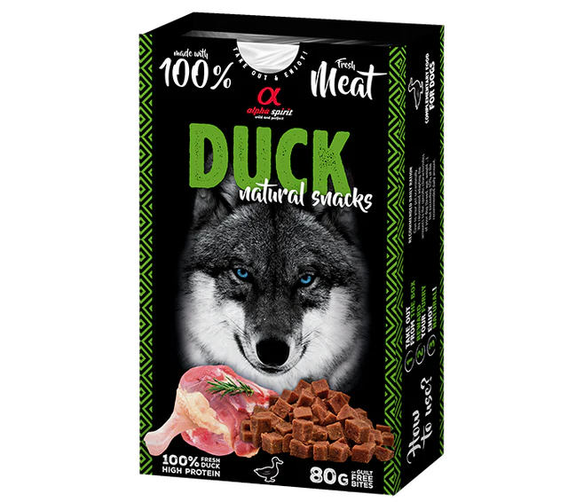 Snack Alpha Spirit - Pato - mini snacks semihúmedos