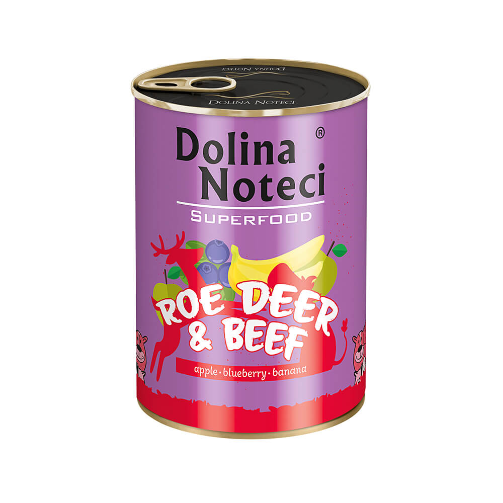 Dolina Noteci Superfood - Lata de corzo y vacuno