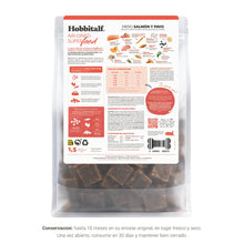 Cargar imagen en el visor de la galería, HobbitAlf - Air dried Superfood salmón y pavo para gatos