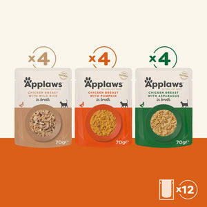 Pack Ahorro Applaws - sobres de pollo