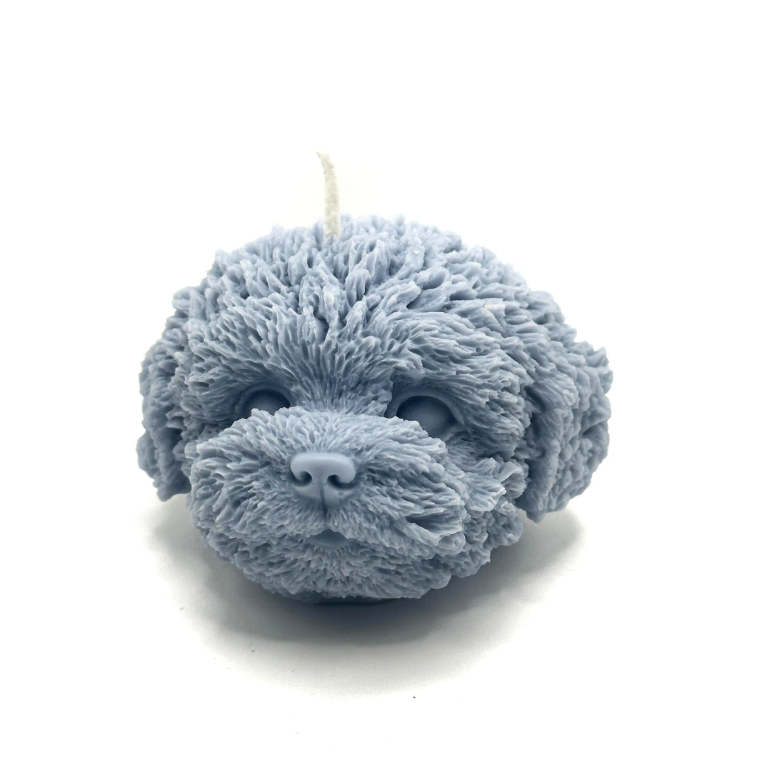 Vela de soja aromática - Cabeza perrito - Vainilla de Polinesia