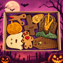 Cargar imagen en el visor de la galería, Waniyanpi – Dogouija Halloween | Caja de 8 galletas del más allá 👻