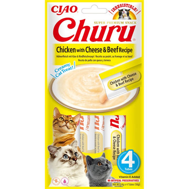 CHOLLO - Inaba Churu - snack cremoso - Pollo ternera queso