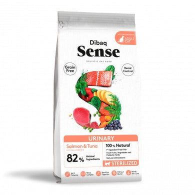 Dibaq Sense Grain Free Urinary - Pienso salmón y atún para gatos