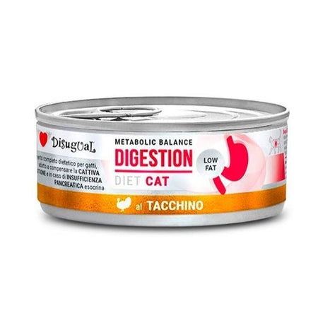 Comida húmeda enlatada Disugual de ternera para gatos esterilizados - pack  12 latas