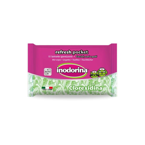 Toallitas con clorhexidina - Inodorina Pocket