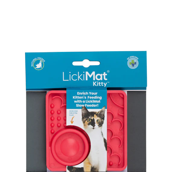 Lickimat Kitty - alfombra comedero