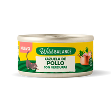 Cargar imagen en el visor de la galería, Wild Balance - Lata Cazuela de Pollo con Verduras para gatos