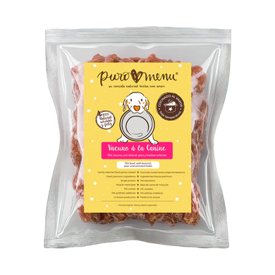 Puromenu - Menú Cocinado Ternera á la Canine