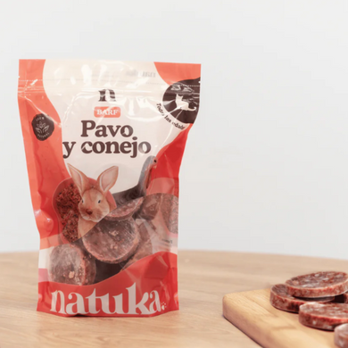 Natuka - Menú Barf para gatos - Pavo y conejo