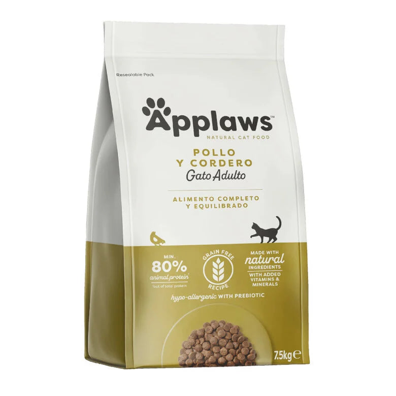 Applaws - Pienso Receta Pollo y Cordero - Gatos Adultos