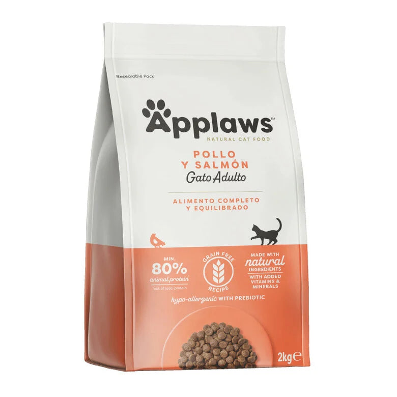 Applaws - Pienso Receta Pollo y Salmón - Gatos Adultos