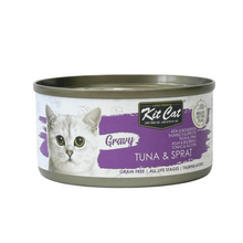 Cargar imagen en el visor de la galería, Kit Cat Gravy - Latas de comida húmeda en salsa para gatos