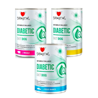 Disugual Diet Diabetic - Latas de comida húmeda