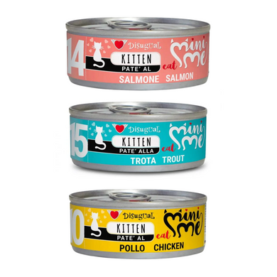 Disugual Mini Me Kitten - Latas húmedas para gatos