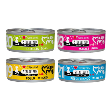 Disugual Mini Me - Esterilizados - Latas húmedas para gatos