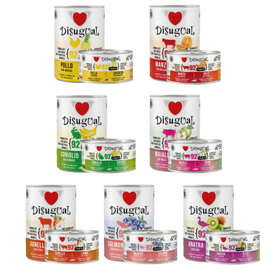 Disugual - Latas de comida húmeda