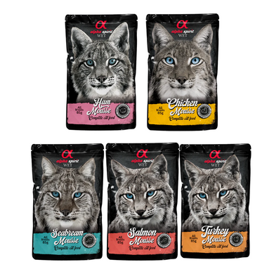 Alpha Spirit - Sobres de paté para gatos