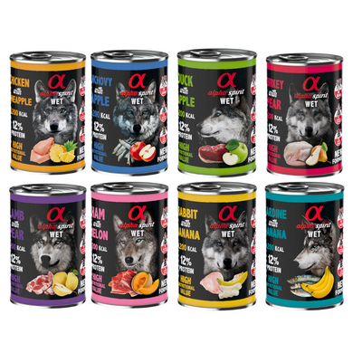 Alpha Spirit - Latas de comida húmeda