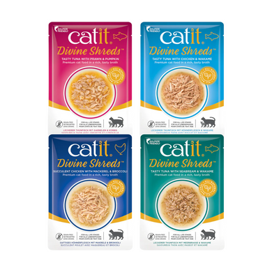 Catit Divine Shreds - Sopas para gatos