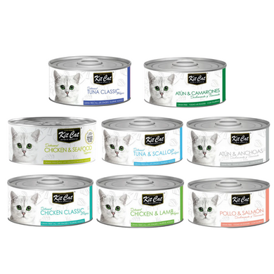 Kit Cat - Latas de comida húmeda para gatos