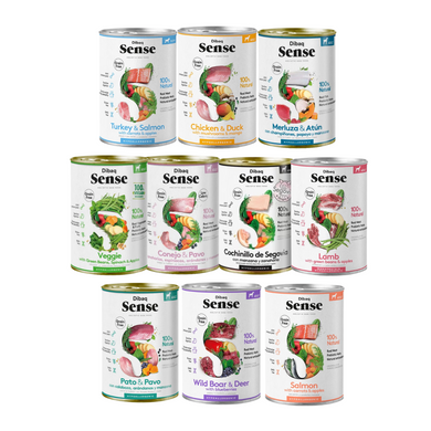 Dibaq Sense Grain Free - Latas de comida húmeda
