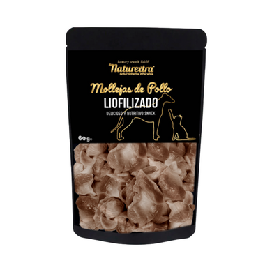 Mollejas de pollo liofilizadas