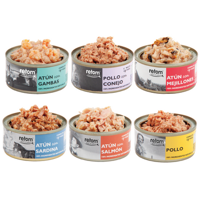Retorn - Latas húmedas para gatos