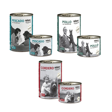 Retorn - Latas de comida húmeda