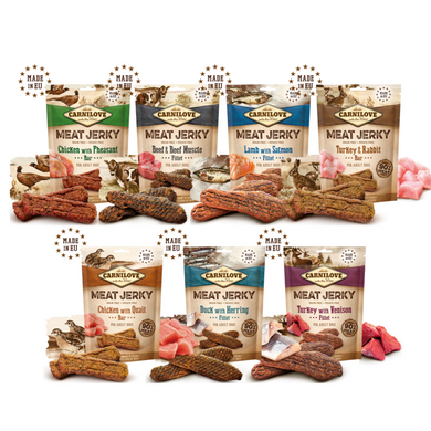 Carnilove Jerky - Filetes y barritas semihúmedas