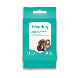 Freedog Pocket - Toallitas húmedas para perros y gatos