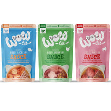 Cargar imagen en el visor de la galería, Wow - filetes en salsa para gatos