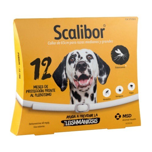 scalibur collar antiparasitario para perros