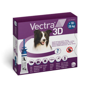 Vectra 3D - Pipetas antiparasitarias